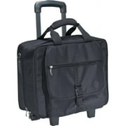 CTA Digital Carrying Case (Rolling Tote) Gaming Console, Gaming Controller, Black