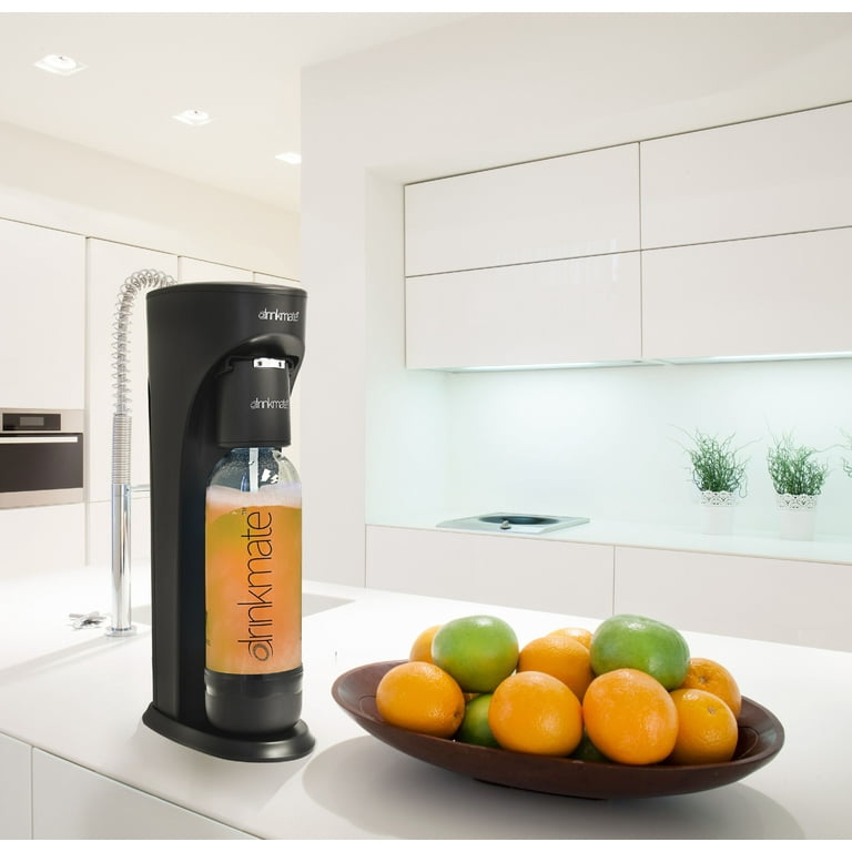 drinkmate series603 ブラック DrinkMate Black Portable Spritzer Machine with 0.5L Reusable