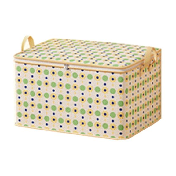 Qianduo Closet Storage Bins - Fab Totes 6 Pack Clothes Storage - Closet Organizers and Storage - Cloth - A30L(35*25*20Cm) - Beige