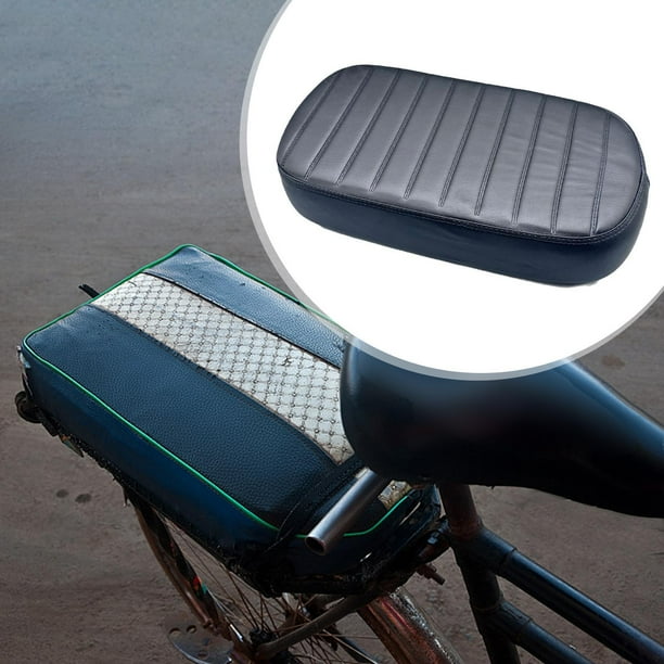 Asiento trasero de bicicleta Sillín de bicicleta Resistente al desgaste Ligero Fácil instalación Ciclismo Cómodo Viaje Suave Cojín tripulado