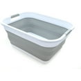 thumbnail image 1 of (Gray)45*27*60cm,Collapsible Plastic Laundry Basket - Foldable Pop Up Storage Container/Organizer - Portable Washing Tub - Space Saving Hamper/Basket, 1 of 6