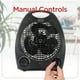 thumbnail image 3 of BLACK+DECKER BHD101B - Calentador de computadora personal (8,4" x 5,2 x 10"), color negro, 3 of 5