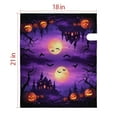 thumbnail image 4 of Halloween Castle Evil Pumpkin Purple Spooky Mailbox Covers,Magnetic 18x21 Inch Mailbox Wrap Waterproof Durable Halloween Post Letter Box Covers for Garden Outdoor Decor, 4 of 5
