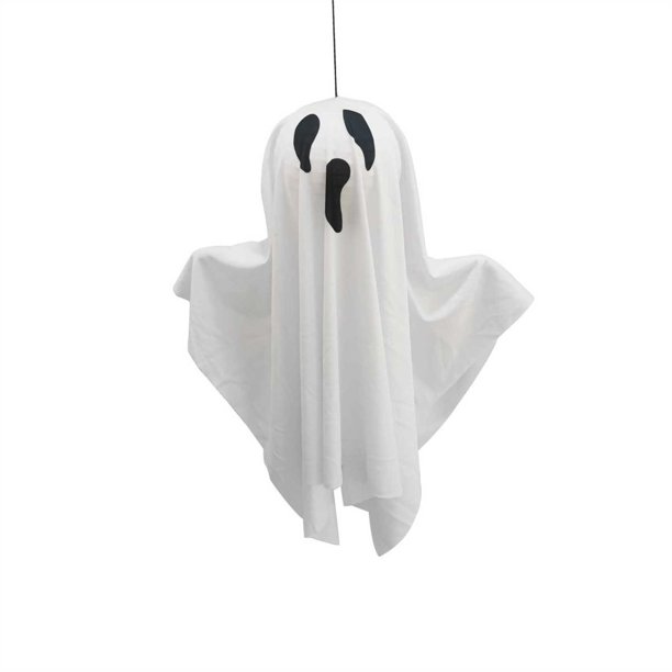 Colgante de fantasma de Halloween, decoración de terror europea y para jardín
