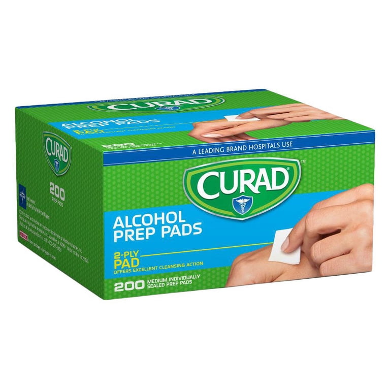 Curad Alcohol Prep Pads, 70% Isopropyl, 200 Count photo 4