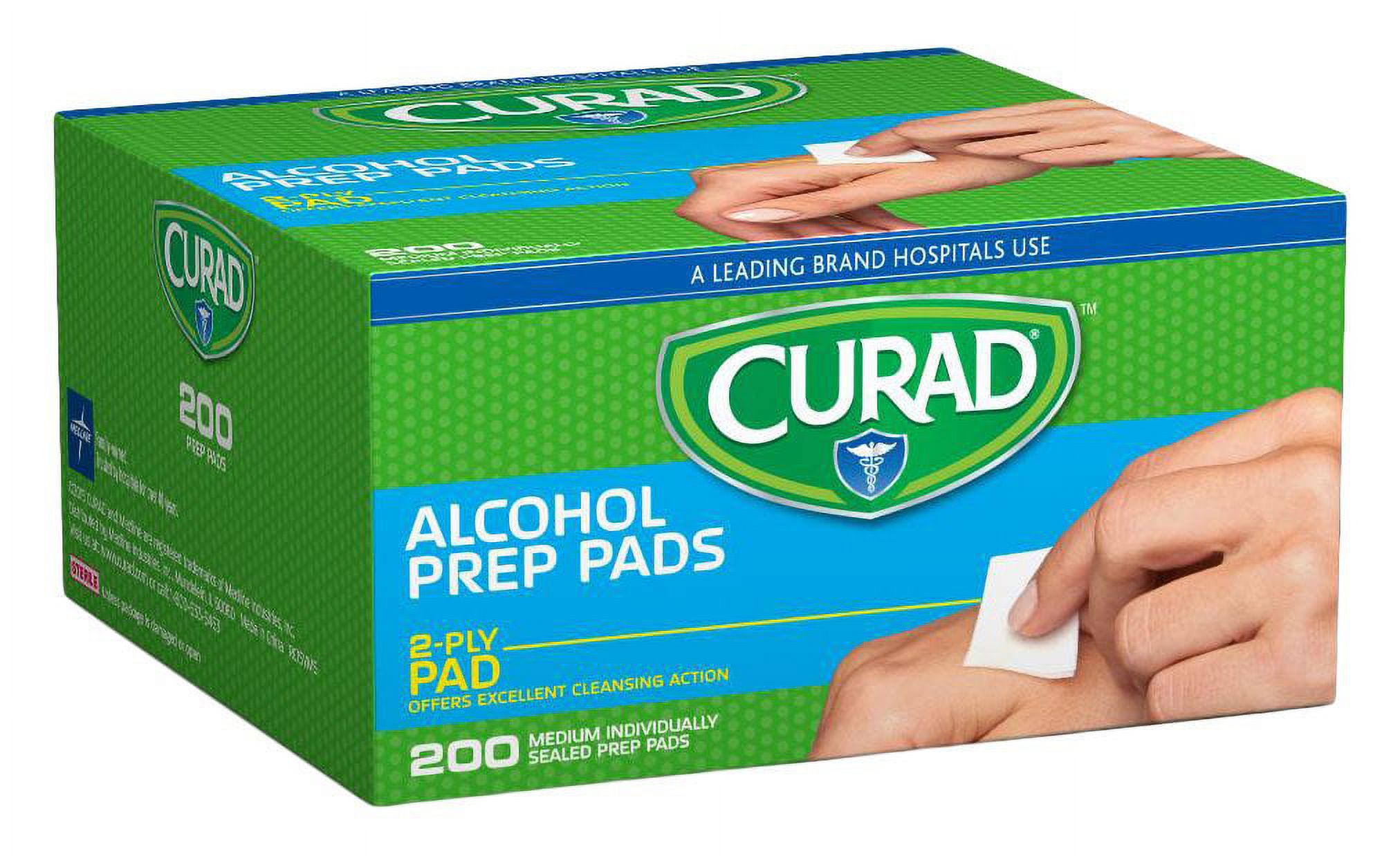 Curad 2-Ply Alcohol Prep Pads, 200 count - image 4 of 4