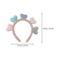 thumbnail image 2 of ULTNICE Headband for Girls Heart Designed Headband Cloth 1Pcs, 2 of 8