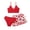 Z1-Red, variant on Girls Swimsuit Color Block Bikini Sets Adjustable Straps Two Piece Bathing Suit Swimwear for 7-16Y