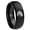Black Polish Edges, variant on Bass Fishing Beveled Edge Gray And Black Tungsten Men Ring 10MM