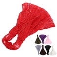 thumbnail image 4 of Diademas Elásticas De Encaje Para Mujer Y Niña, Diademas Elásticas Huecas, Accesorios Para El Cabello, 8 Uds., 4 of 7