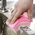 thumbnail image 3 of Paños de esponja de 24 piezas con forma de paño de esponja toallitas de absorción de agua Esponja plumero Esponja de limpieza de cocina (patrón aleatorio), 3 of 5