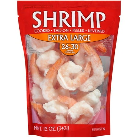 Cooked Extra Large Shrimp, 12 oz