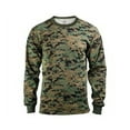 thumbnail image 2 of Rothco 5036 Long Sleeve Digital Camo T-Shirt, Woodland Digital Camo - 2XL, 2 of 2