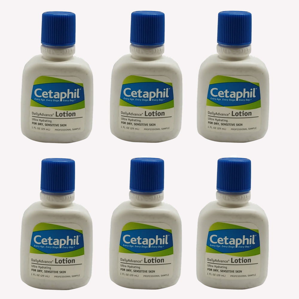 (6 Pack) CETAPHIL Daily Advance Lotion for Dry, Sensitive