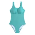thumbnail image 3 of HUAXUN Women Swimsuits Cutout High Waisted Bathing Suit Tankini Swimsuits Mesh Sheer Sarong Wraps Bathing Suit Vintage Swimsuit for Women, 3 of 6