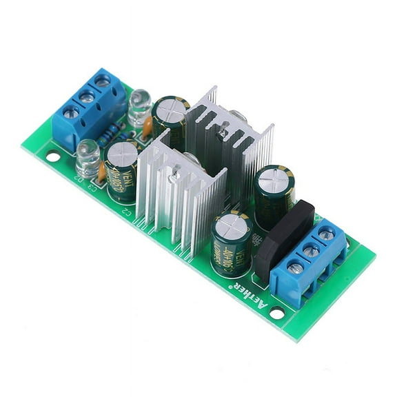 LM7815   LM7915 ±15V dual voltage regulator rectifier bridge power supply mod WA