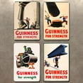thumbnail image 2 of Kit Pintura Hierro Rectangular Con Placa Metal Vintage Vino GUINNESS 4 Uds. 20x30cm, 2 of 9