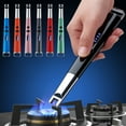 thumbnail image 2 of Wovilon Photoelectric Induction Usb Charging Lighter Windproof Flameless Electronic Lighter, 2 of 2