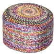 thumbnail image 1 of Gouchee Home Dotcom Knotted Ottoman – Colorful Velvet Bean Bag Footstool with Polystyrene Beads, Lightweight & Portable for Living Room, Bedroom or Dorm, 1 of 6