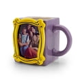 thumbnail image 1 of Silver Buffalo FRD3013D Ceramic Mug, 20 Ounce - Friends Frame Sculpted, Purple, 1 of 2