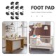 thumbnail image 2 of 20 pies niveladores: Niveladores de muebles ajustables con rosca M8 - Fácil instalación y mayor estabilidad - Pies niveladores para mesas, sillas, armarios, sofás y camas, 2 of 5