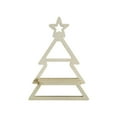 thumbnail image 2 of OEFNTAC Decorations Wooden Christmas Wall Shelf Tree Shape Organizer Bedroom Living Room Space Saving Decorative Display Rack 11.73x8.66in, 2 of 9