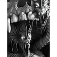 thumbnail image 3 of Fantasy Dragon and Skull Print T-Shirt for Men- Summer Soft Polyester Short Sleeve Top, Comfortable Fit Dark Academy Men's Short Occult Gothic Men's Shirt Gothic Romantic Grunge Tee, PLUS SIZE, 3 of 6