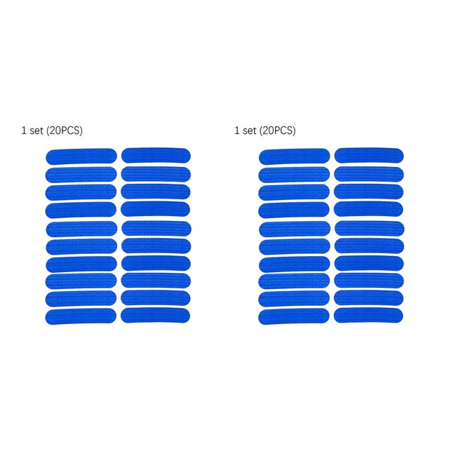 Advancent Pegatinas reflectantes para patinete, Reflector impermeable para patinete, almohadilla antideslizante, reemplazo de etiqueta para Type1 NO1