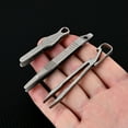 thumbnail image 3 of Mini Tweezers Travel Tweezers Portable Titanium Alloy Tweezers Outdoor Survival, 3 of 20