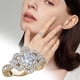 thumbnail image 2 of Flower Shape Full Ring for Women Fashion Jewelry Popular Accessories, 2 of 6
