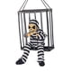 thumbnail image 3 of Jaula de esqueleto parlante aterrador, juguete de terror complicado, adornos de utilería, gritos animados Estilo D, 3 of 8