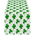 thumbnail image 2 of Danhjin Tablecloth Tablecloth St. Patrick's Day Flower Table Runner Holiday Party Kitchen Living Room Decorative Tablecloth Linen Printed Coffee Table Cloth, 2 of 8