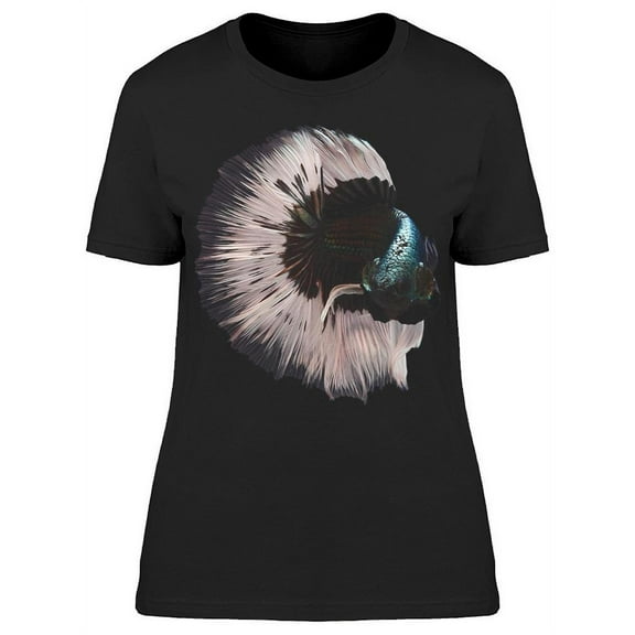 Incredible Dark Rosetail Betta T-Shirt Women -Image by Shutterstock, Female Medium