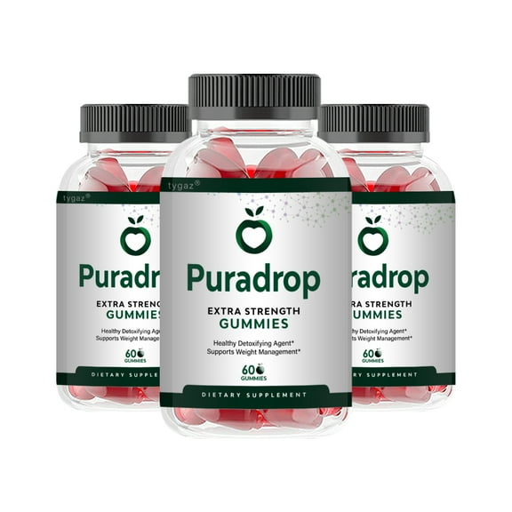 (3 Pack) PuraDrop - PuraDrop ACV Detoxifying Gummies