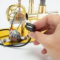 thumbnail image 4 of Stirling Engine Model Kit That Works, Balanced Single-Cylinder Hot Air Stirling Engine with USB Light for Physics Science Experiment Demonstration, 4 of 6