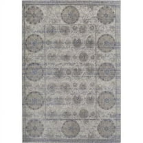Rugs America 25511 Beverly Blue Abstract Rug, 7 ft. 10 in. x 9 ft. 10 in.