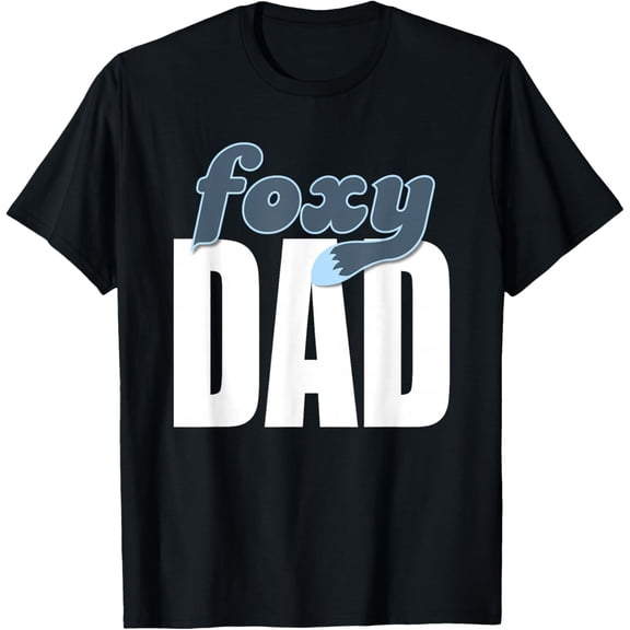 Funny Foxy Dad Retro Vintage Design T-Shirt- American fashion hot selling casual retro high quality 100% cotton T-shirt 1 piece
