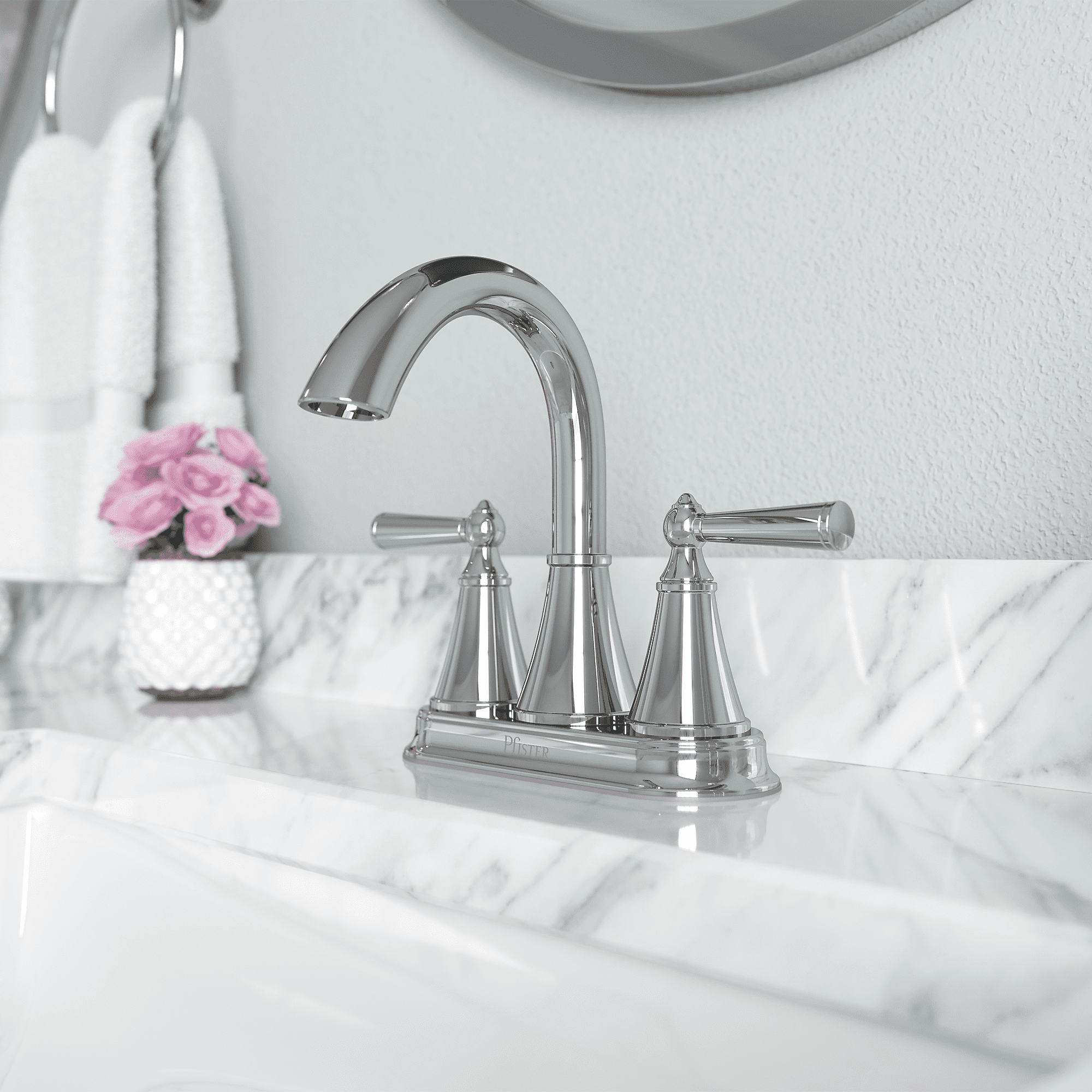 Pfister Saxton 2-Handle 4" Centerset Bathroom Faucet