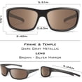 thumbnail image 2 of KastKing Kateel Polarized Sport Sunglasses for Men and Women, Ideal for Driving Fishing Cycling and Running,UV Protection, 2 of 9