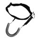 thumbnail image 1 of Correa de tabla de surf Cordones estacionarios acuáticos Cinturón de Núcleo negro shamjiam Correa de SUP en espiral, 1 of 7