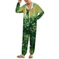 thumbnail image 2 of The Legend of Zelda Women Men Pajamas Zipper Onesie Jumpsuit Hooded One Piece Sleepwear, 2 of 8