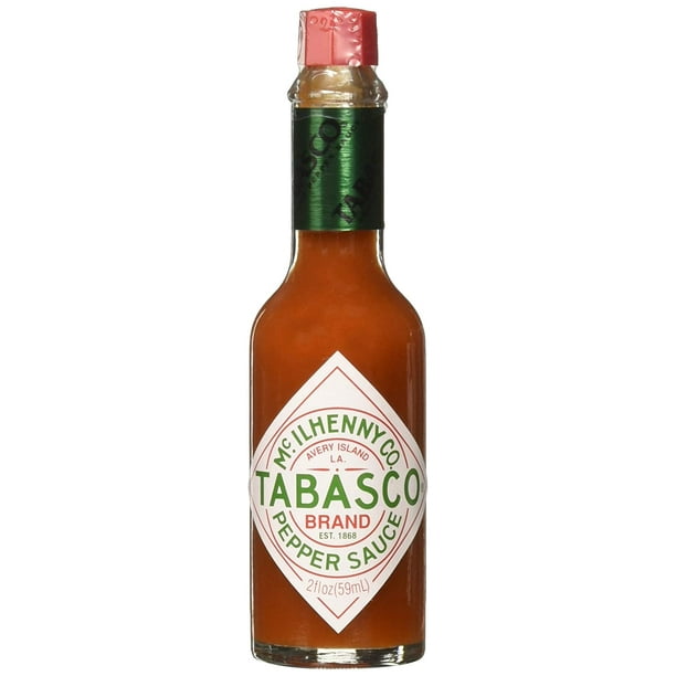 Tabasco Original Flavor Pepper Sauce, 2 oz (2 Pack) - Walmart.com ...