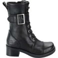 thumbnail image 2 of Women's Harley-Davidson Jammie 8" Mid Calf Boot Black 10 M, 2 of 6