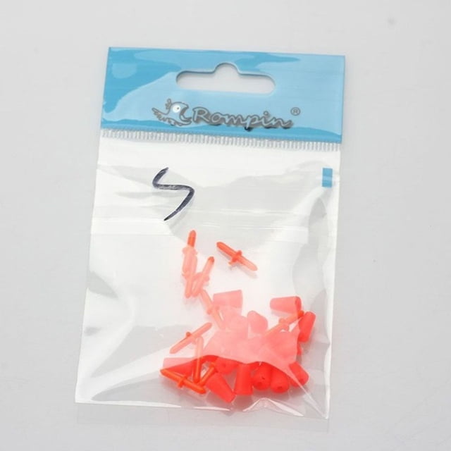 10Pcs Fishing Floating Stopper Bobber Anti Slip Stick Line Stopper Tackle Tools