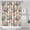 Pioneer Flower Floral-1, variant on Pioneer Flower Floral Print Pattern Shower Curtain 36"x72" ,Bathroom Decorative Shower Curtains Set with 12 Hooks,Modern Waterproof Washable Shower Curtain