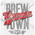 thumbnail image 2 of Wisconsin Vintage Athletic Letters WI Men's Graphic T Shirt Tees Brisco Brands S, 2 of 4