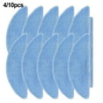 thumbnail image 4 of 4 /10 Pack Mop Cloths For Zaco A10 Pro Robot Vacuum Cleaner Accessories, 4 of 5