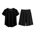 thumbnail image 2 of MuXiKeJi Clothes Womens 2 Piece Workout Sets Tennis Skirt Set Racerback Tank with Built in Bra and Athletic Skort with Pockets, 2 of 3