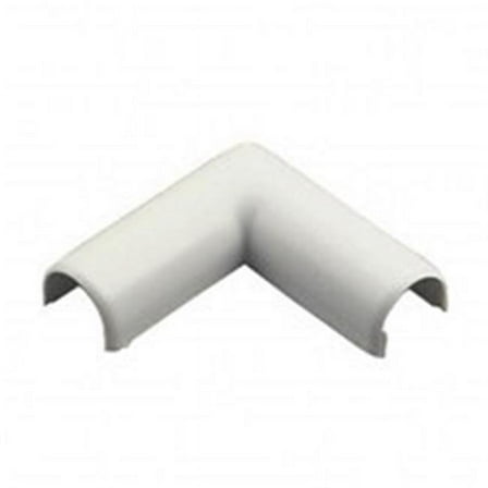 Wiremold Wire Channel Flat Elbow - Cable Cover - White