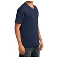 thumbnail image 4 of Yellow Rooster Men's Core Cotton V-Neck T-Shirts Navy S, 4 of 6